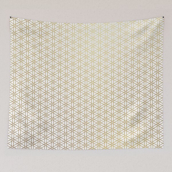 Item preview, Golden Flower of Life | SG001 | Gold | FULL ⚪️ White designed and sold by Re.SOURCE.