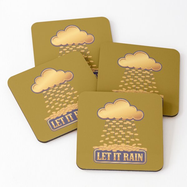 Item preview, Easy Money Gold Coin Design designed and sold by Stylish Grapefruit Familia.