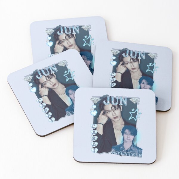 Item preview, Seventeen Blue Jun Members Y2K Preppy Collage Design designed and sold by HELL0WBELLO.