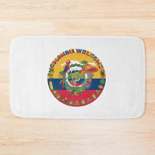 Item preview, Colombia Welcomes Flag Map Coffee, Bogotá, Medellin, Cartagena designed and sold by AnimalsDH305.
