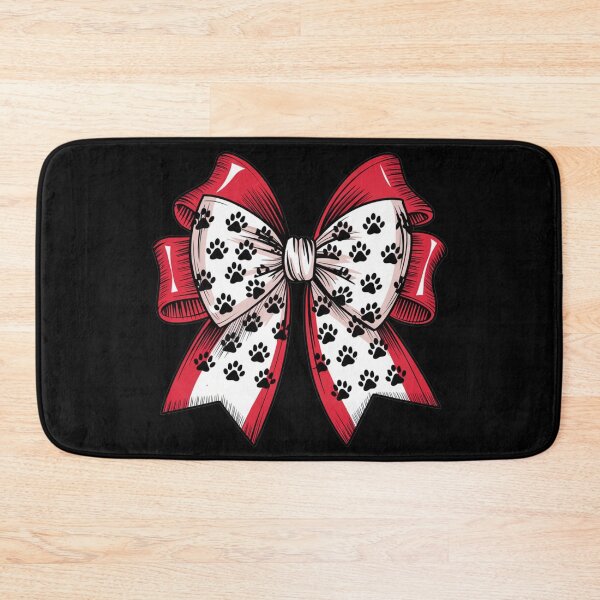 Item preview, Coquette Bow - Cat Paw Print designed and sold by Crazy Before Cats.