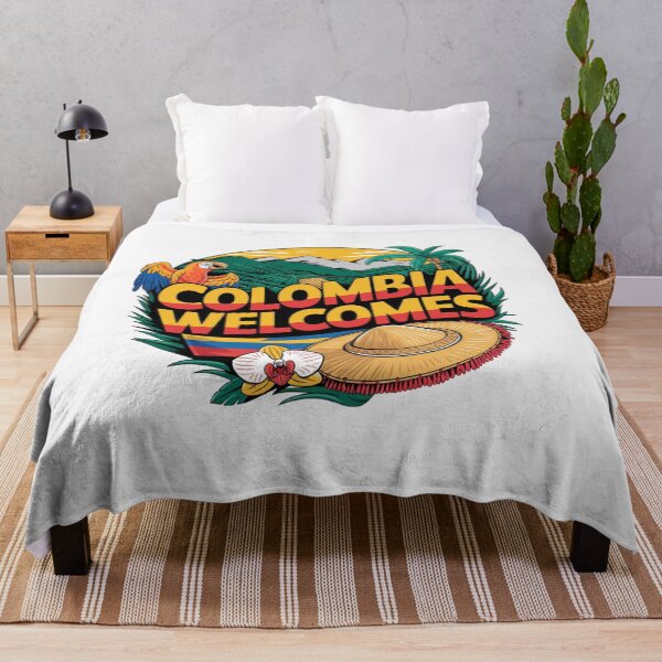 Item preview, Colombia Welcomes Flag Map Coffee, Bogotá, Medellin, Cartagena designed and sold by AnimalsDH305.