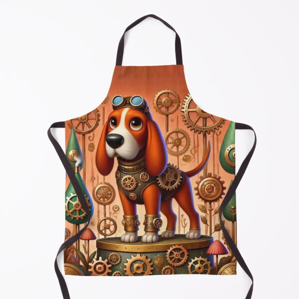 Item preview, Steampunk Redbone Coonhound designed and sold by Sillytoe.