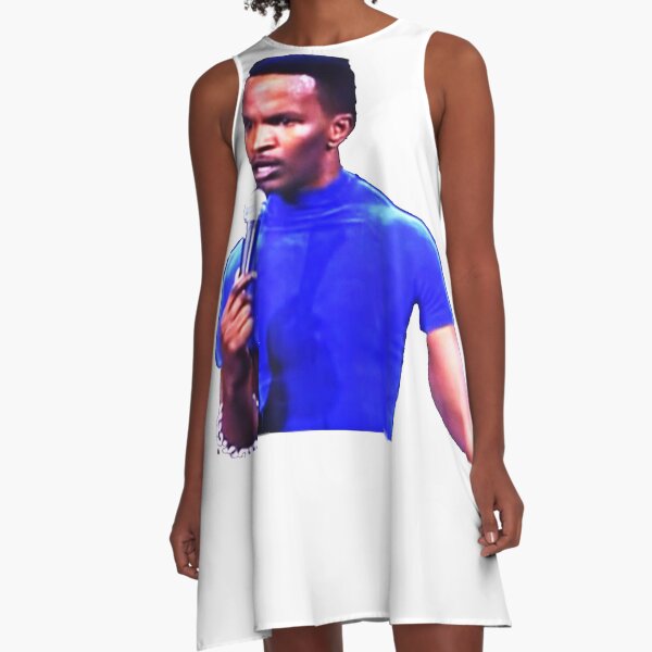 'Black People In Dallas, What Up!?' Stand Up Comedy T-Shirt A-Line Dress