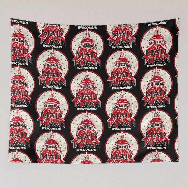 Item preview, MAD TOWN - Madison Wisconsin 80s Punk Rock Style designed and sold by ourkid.