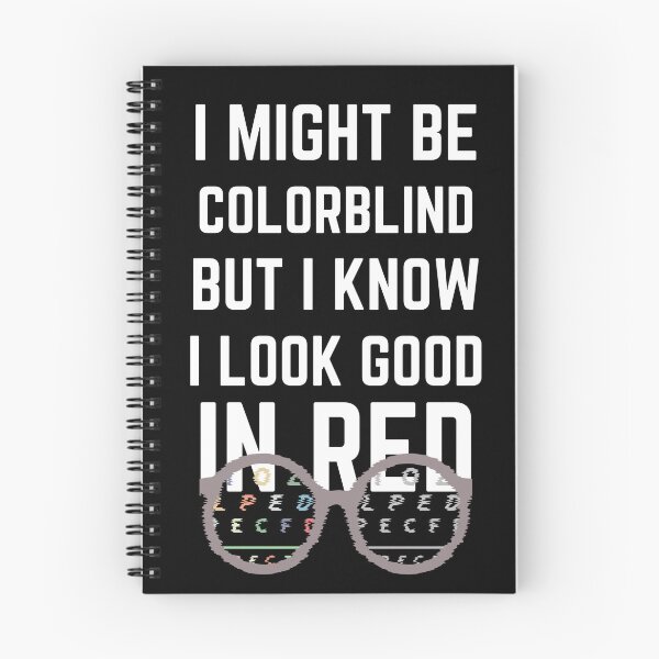 Item preview, I Might Be Colorblind But I know I Look Good in Red Green sarcastic people with vision problem or colorblindness designed and sold by Trendy Shop.