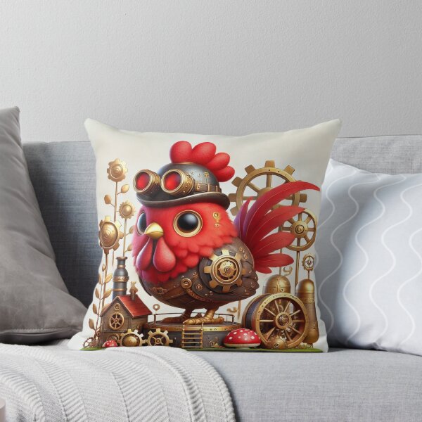Item preview, Steampunk Redcap Chicken designed and sold by Sillytoe.
