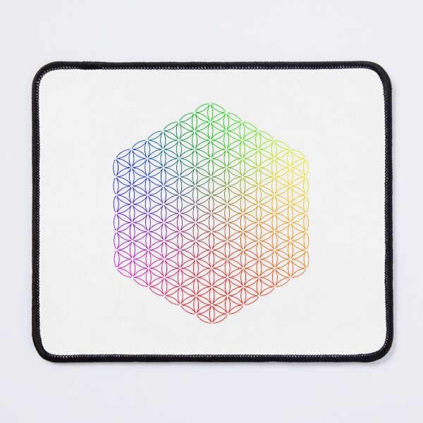 Item preview, Spectrum Flower of Life | SG001 | HEX | Gamut | FIT ⚪️ White designed and sold by Re.SOURCE.