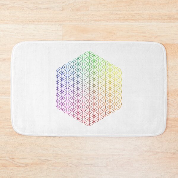 Item preview, Spectrum Flower of Life | SG001 | HEX | Gamut | FIT ⚪️ White designed and sold by Re.SOURCE.