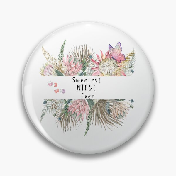 Item preview, Sweetest NIECE Ever 5 - pastel flowers, butterfly  designed and sold by AlinaSCorner.