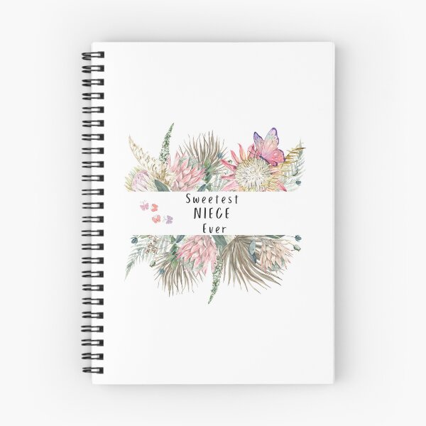 Item preview, Sweetest NIECE Ever 5 - pastel flowers, butterfly  designed and sold by AlinaSCorner.