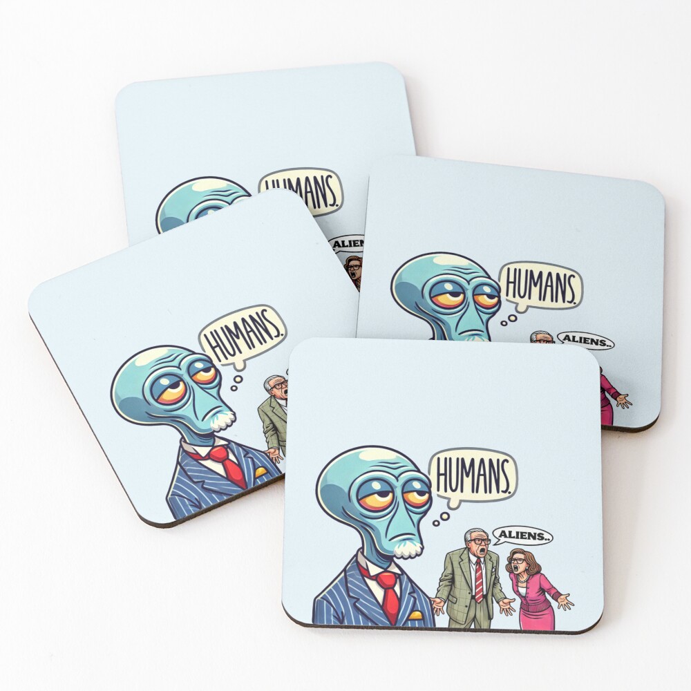 Item preview, Coasters (Set of 4) designed and sold by buglevel.