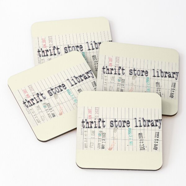 Item preview, Thrift Store Library Logo designed and sold by S & P Media.