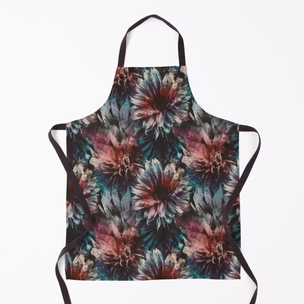 Item preview, Grunge Vintage Floral Pattern with Blue and Red designed and sold by SamJanner.