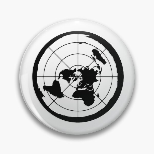 Item preview, Gleason map -flat earth designed and sold by avebave.
