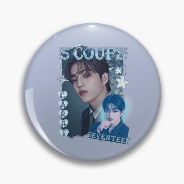 Item preview, Seventeen Blue S Coups Members Y2K Preppy Collage Design designed and sold by HELL0WBELLO.