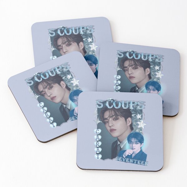 Item preview, Seventeen Blue S Coups Members Y2K Preppy Collage Design designed and sold by HELL0WBELLO.