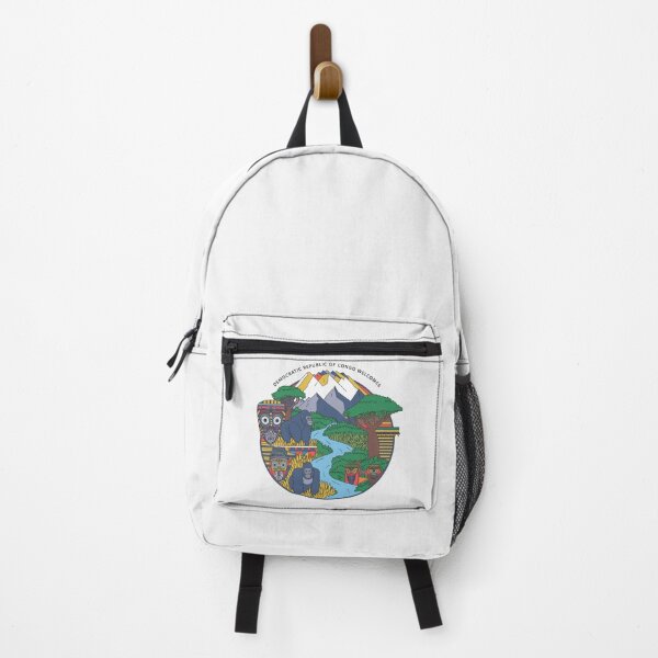 Item preview, Congo Democratic Republic Welcomes Flag Map Tropical jungle, Congo River designed and sold by AnimalsDH305.