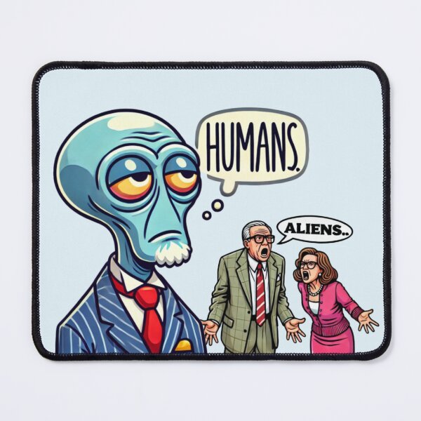 Item preview, Alien Perspective on Humans designed and sold by buglevel.