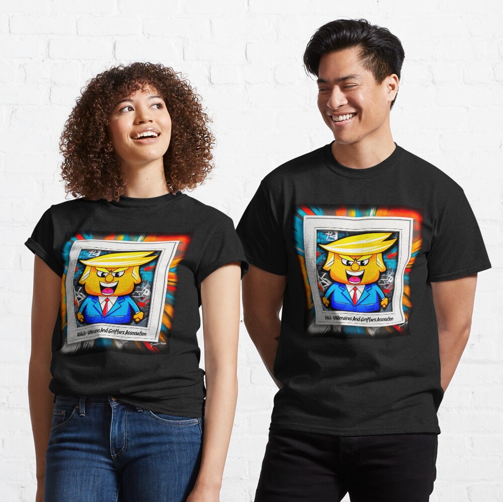 Vista previa del artículo con la obra «Camiseta clásica», diseñado y vendido por Drone-tees.