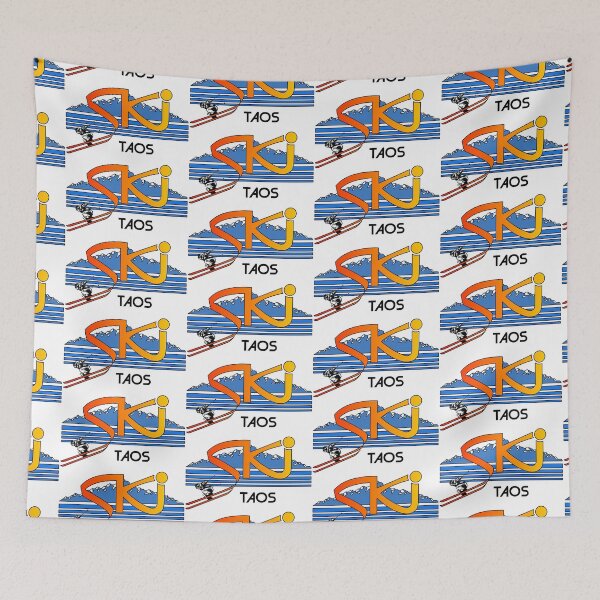 Item preview, Ski Taos New Mexico Retro Style Souvenir designed and sold by ourkid.