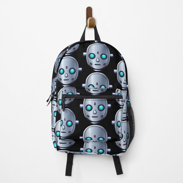 Item preview, Futuristic Robot Face with Glowing Eyes designed and sold by artwaves.