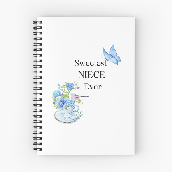 Item preview, Sweetest NIECE Ever 6 - pastel flowers, butterfly,  coffee mug, bird designed and sold by AlinaSCorner.