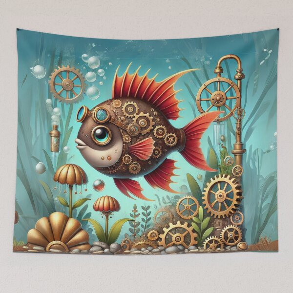 Item preview, Steampunk Redear Sunfish designed and sold by Sillytoe.