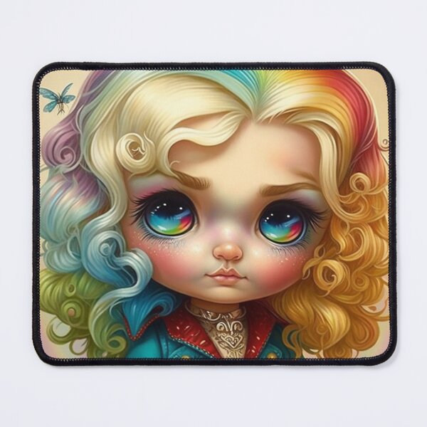 Item preview, Big Eyed Rainbow Brite designed and sold by Solace Sparkles.