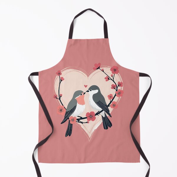 Item preview, valentine lovebirds art designed and sold by VibeTCreations.