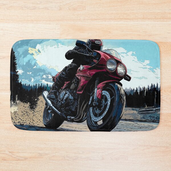 Item preview, motorcycle trip nature speed biker hobby  designed and sold by dejco.art.
