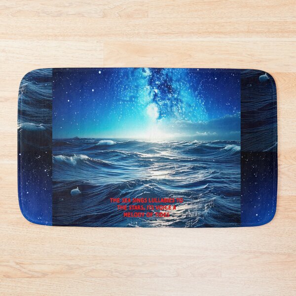 Item preview, Whispers of the Ocean - Poetry Fantasy Art Work designed and sold by Unwind-Art-Work.