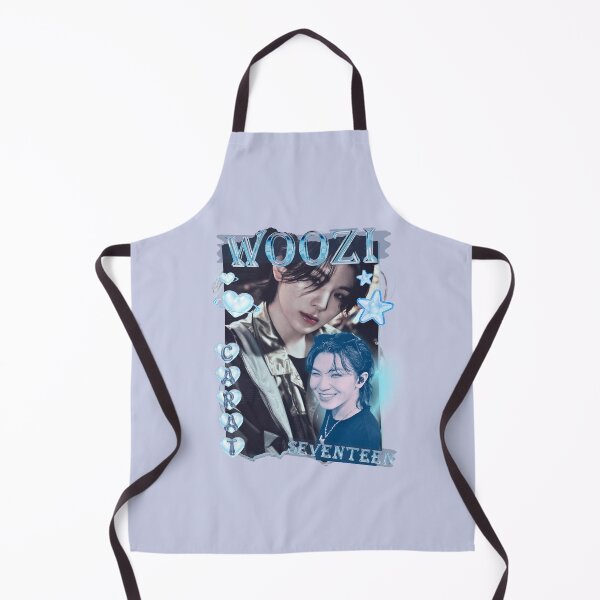 Item preview, Seventeen Blue Woozi Members Y2K Preppy Collage Design designed and sold by HELL0WBELLO.