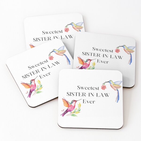 Item preview, Sweetest SISTER-IN-LAW Ever 7 - birds and flowers designed and sold by AlinaSCorner.