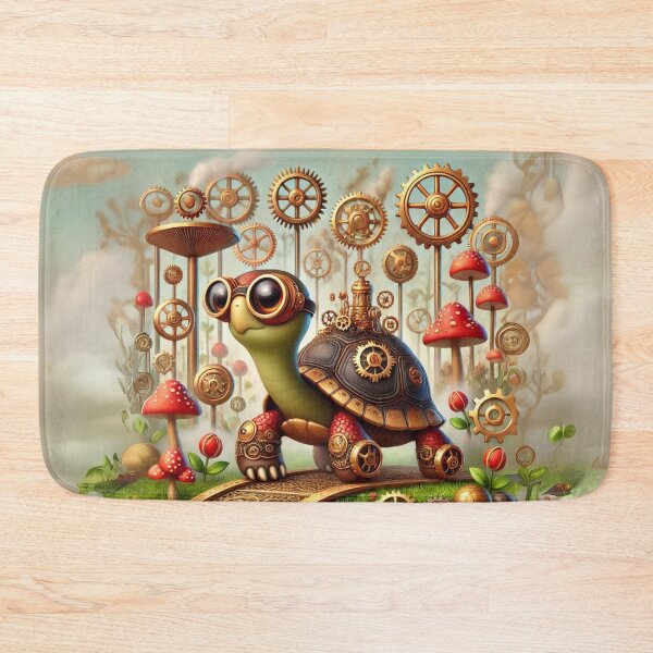 Item preview, Steampunk Red-Footed Tortoise designed and sold by Sillytoe.