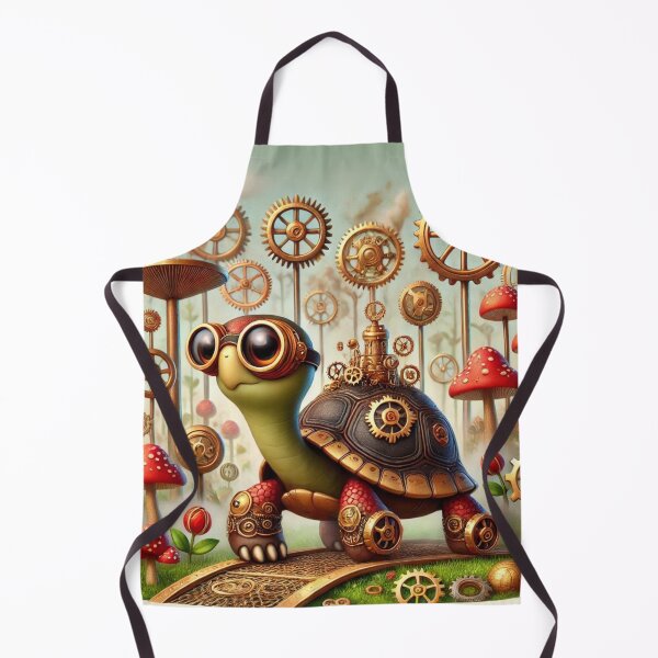 Item preview, Steampunk Red-Footed Tortoise designed and sold by Sillytoe.