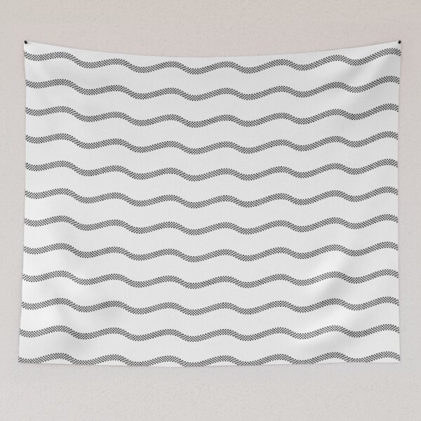 Item preview, Wavy checkered flag designed and sold by prettynight.