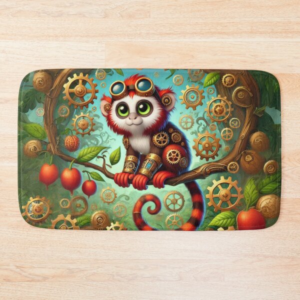 Item preview, Steampunk Red-Handed Tamarin designed and sold by Sillytoe.