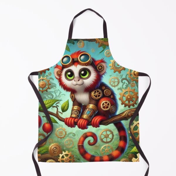 Item preview, Steampunk Red-Handed Tamarin designed and sold by Sillytoe.