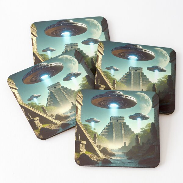 Item preview, Ancient Aliens – Cosmic Pyramid designed and sold by Dogandesighn.