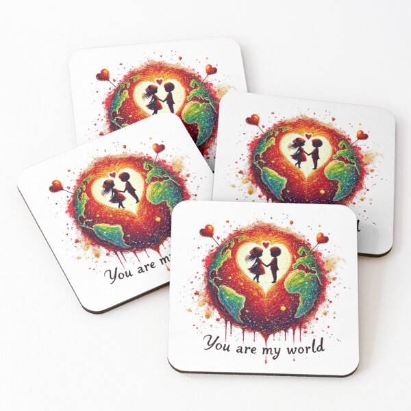 Item preview, You are my WORLD! Sweet Valentine designed and sold by Shs-Kenya.