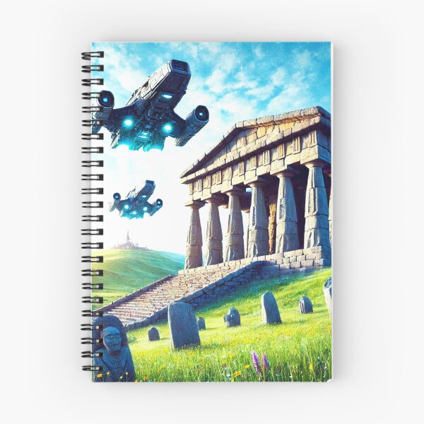 Item preview, Ancient Future – Cosmic Temple designed and sold by Dogandesighn.