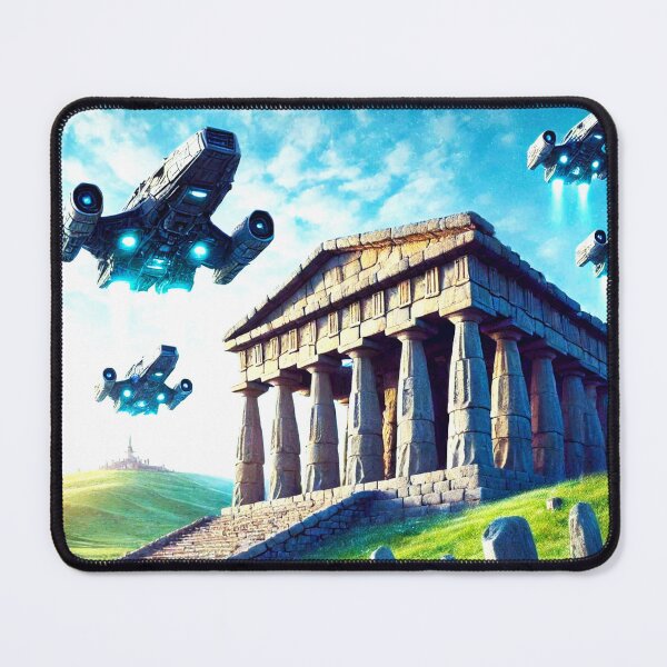 Item preview, Ancient Future – Cosmic Temple designed and sold by Dogandesighn.