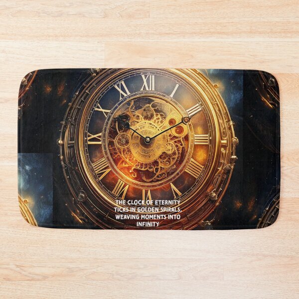 Item preview, Golden Timekeeper - Poetry Fantasy Art Work designed and sold by Unwind-Art-Work.