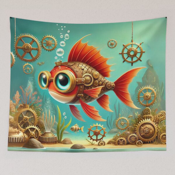 Item preview, Steampunk Redhump Eartheater designed and sold by Sillytoe.