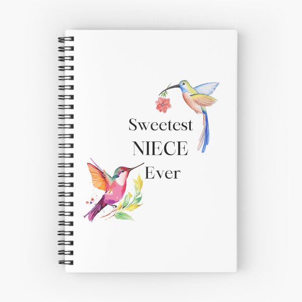 Item preview, Sweetest NIECE Ever 7 - birds and flowers designed and sold by AlinaSCorner.