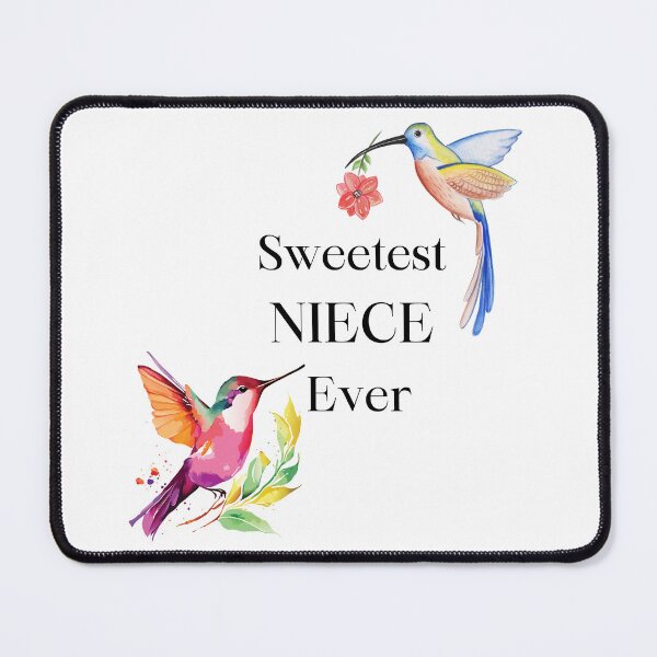 Item preview, Sweetest NIECE Ever 7 - birds and flowers designed and sold by AlinaSCorner.
