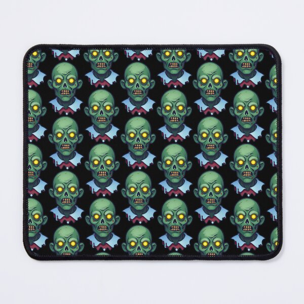 Item preview, Cartoon Zombie with Glowing Eyes and Bloody Collar designed and sold by artwaves.