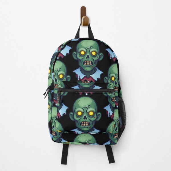Item preview, Cartoon Zombie with Glowing Eyes and Bloody Collar designed and sold by artwaves.