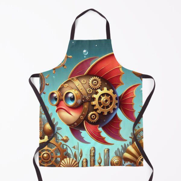 Item preview, Steampunk Red-Lipped Batfish designed and sold by Sillytoe.
